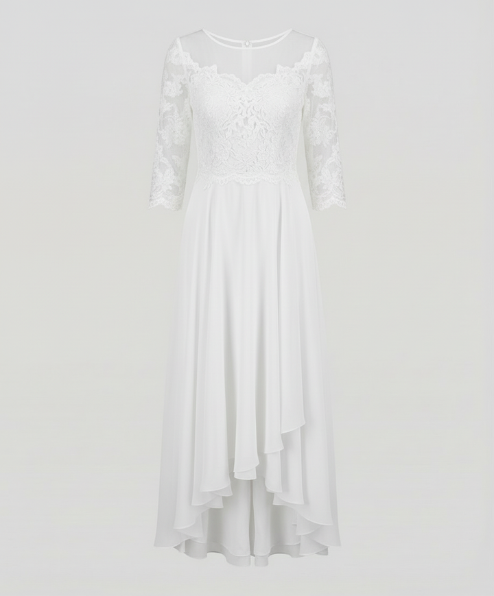 Elegant women's evening dress