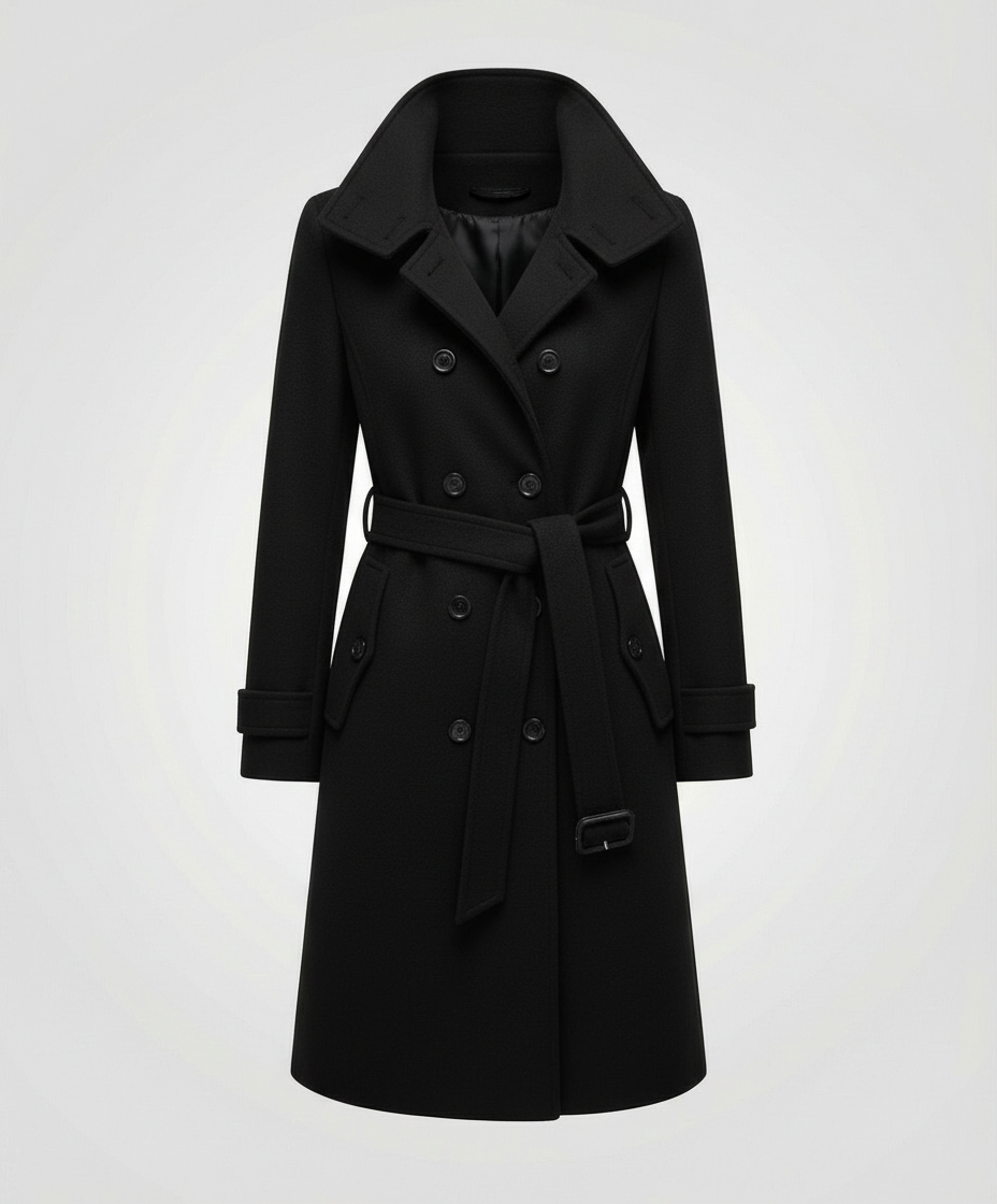 Warm Women's Trench Coat Elegant