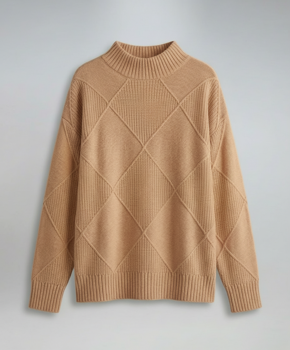 Soft Cashmere Turtleneck Sweater Women