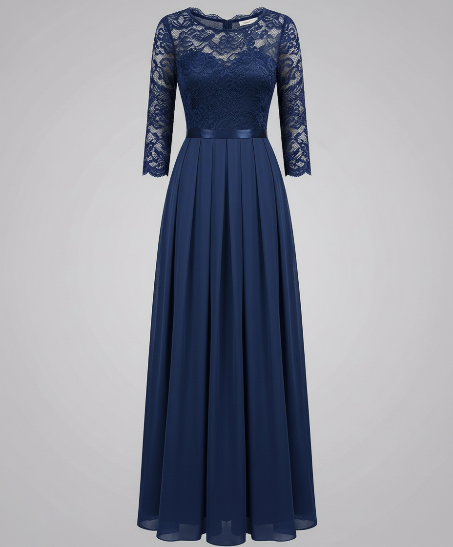 Elegant Lace Bridesmaid Dress | Mune Fashion