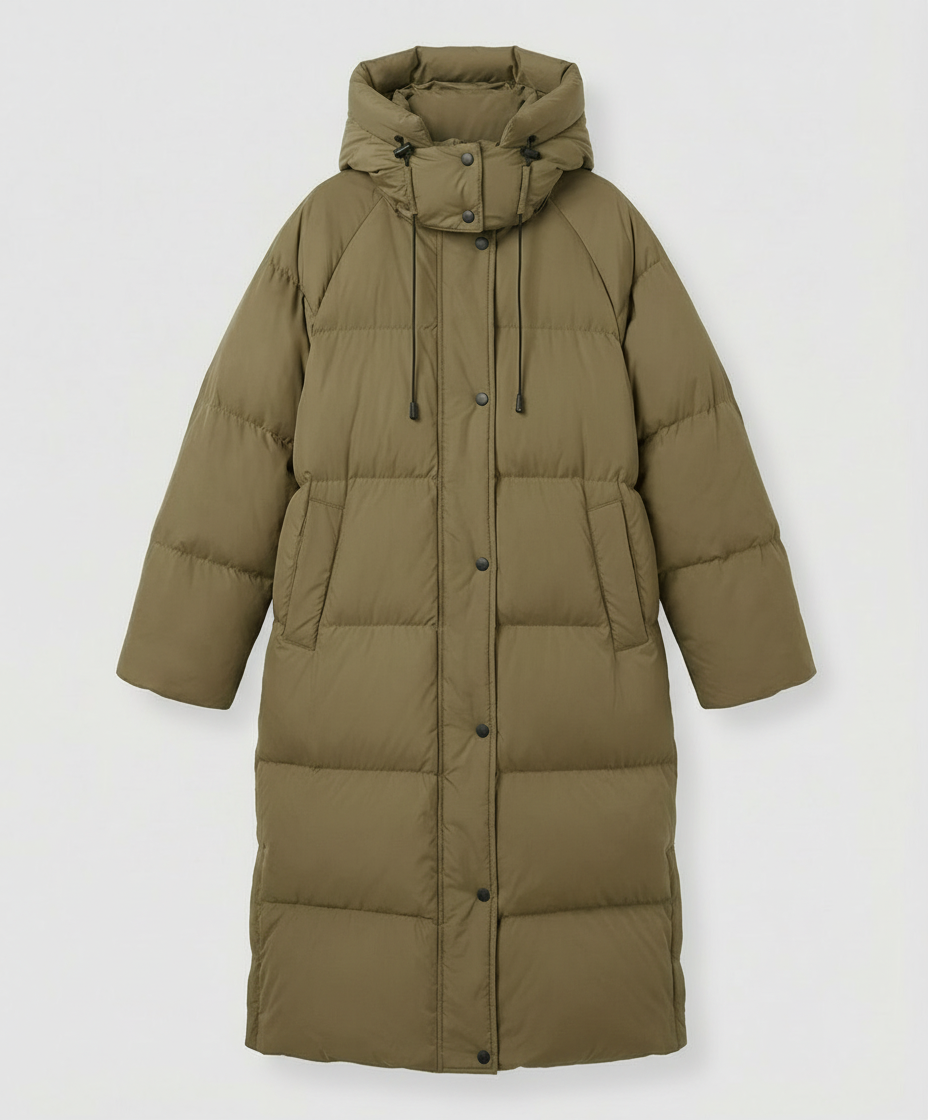 Long Puffer Jacket Women Winter
