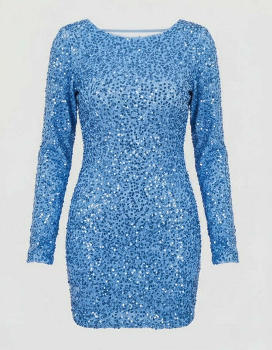 Cocktail dress with open back Elegant and stylish