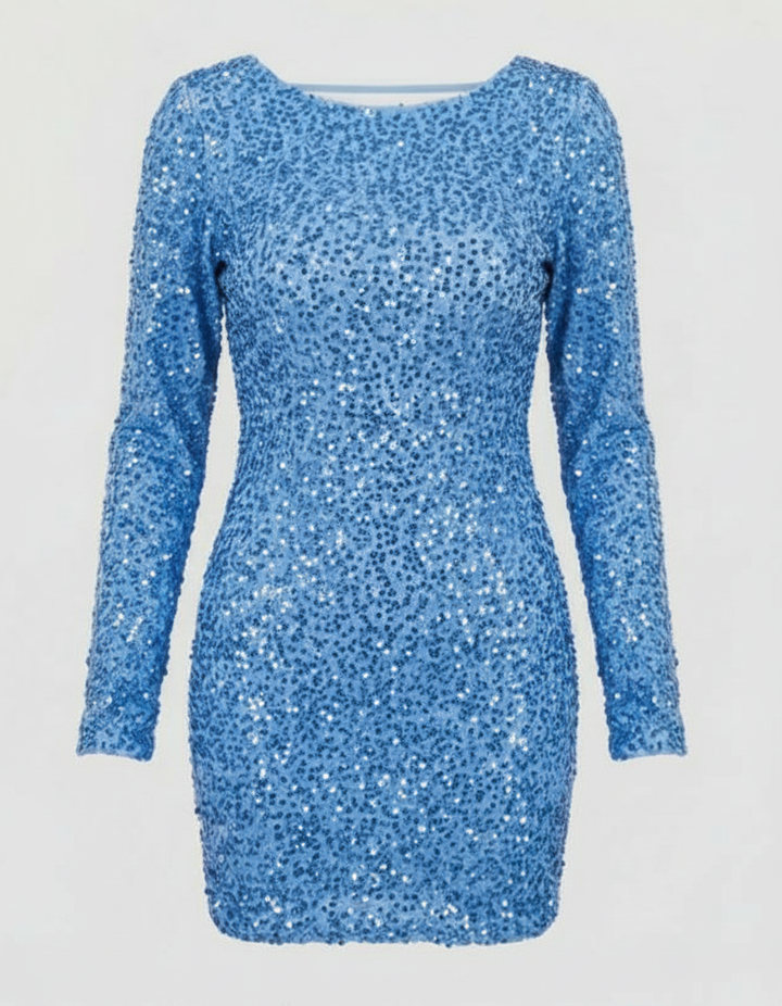 Cocktail dress with open back Elegant and stylish