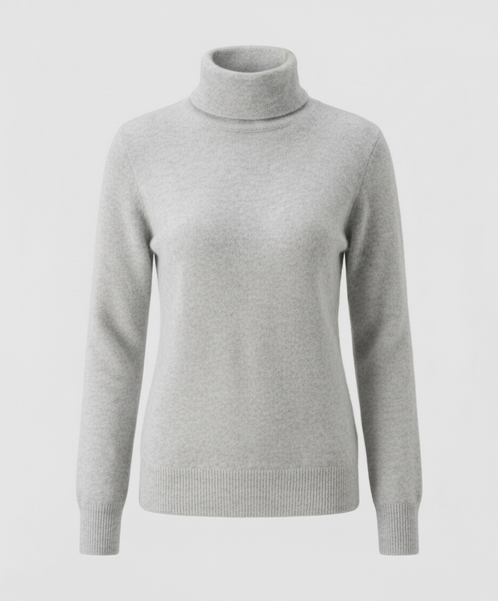 Soft Cashmere Roll Neck Women