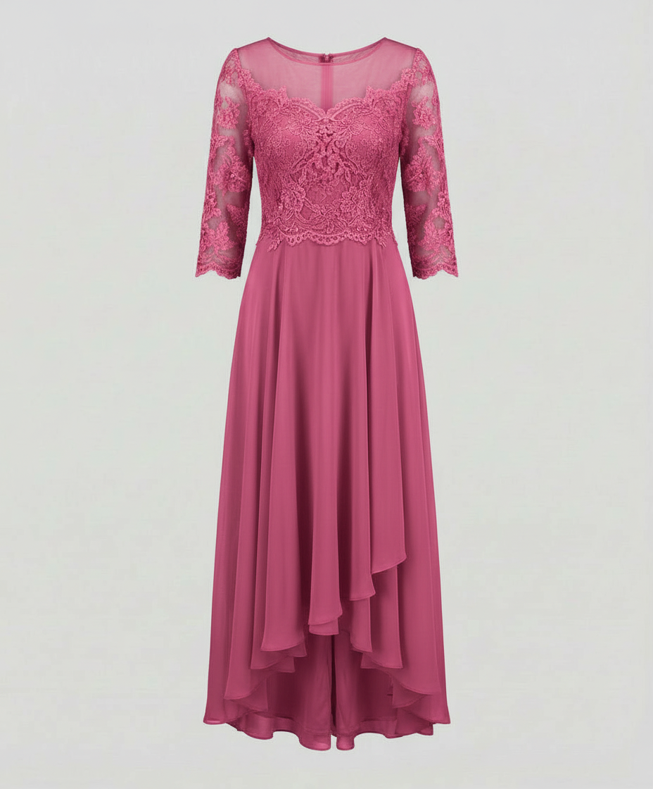 Elegant women's evening dress