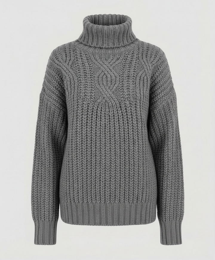 Comfortable turtleneck sweater women