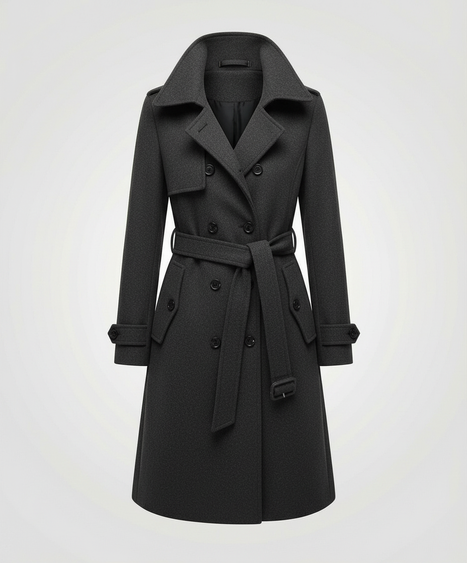 Warm Women's Trench Coat Elegant
