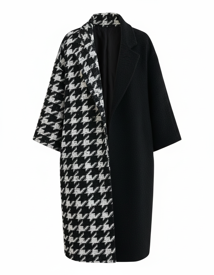 Elegant Long Wool Coat Women