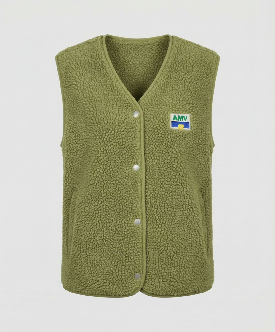 Women's Waistcoat Button Closure