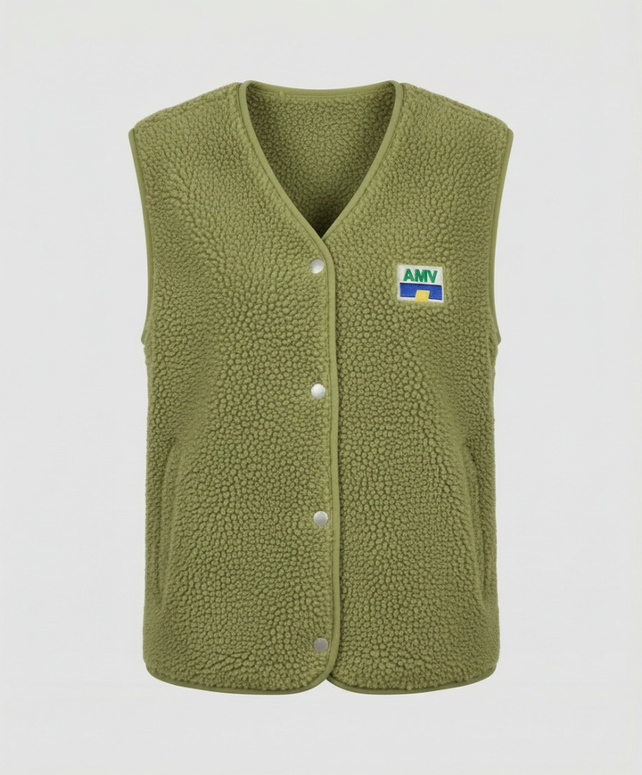 Women's Waistcoat Button Closure