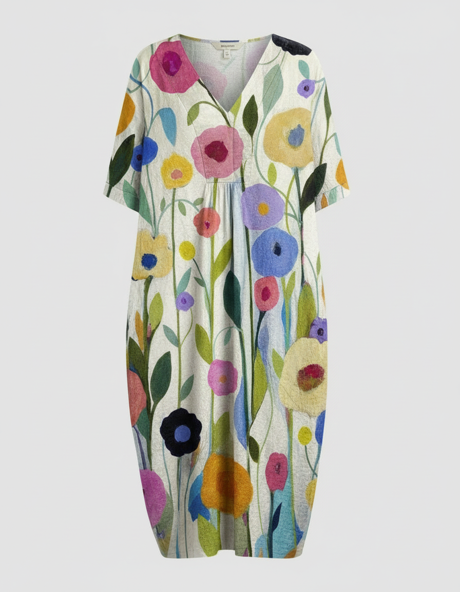 Airy Flower Summer Dress Women
