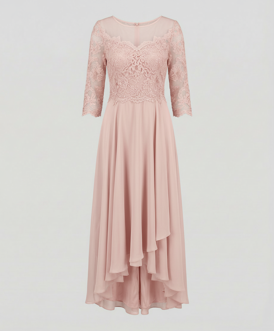 Elegant women's evening dress