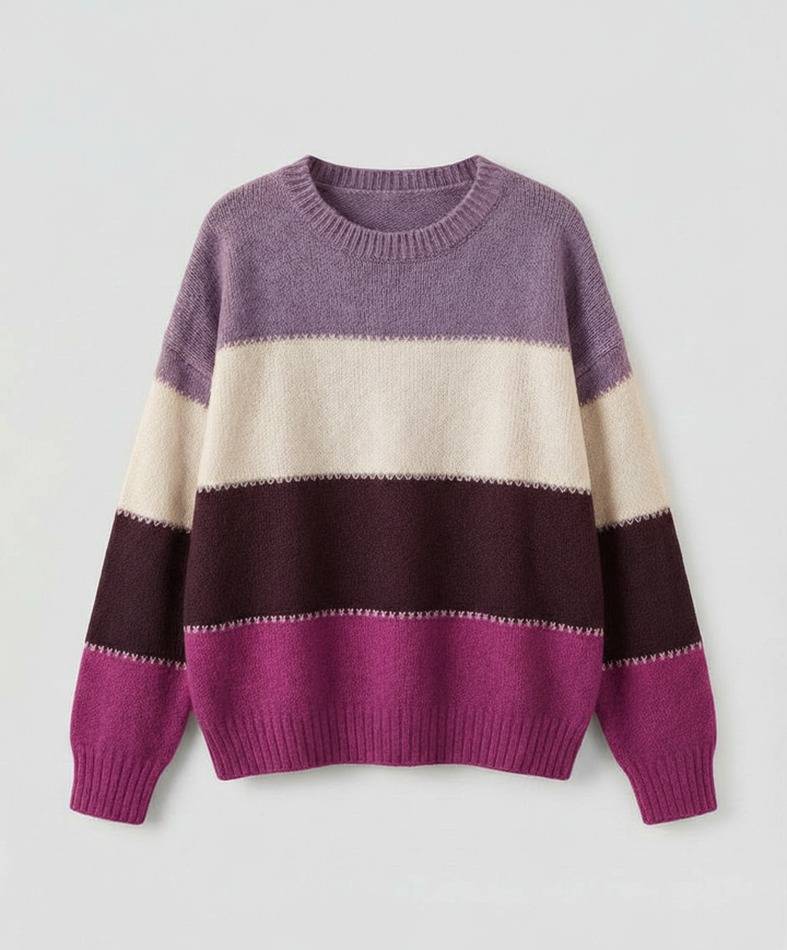 Striped Women's Sweatshirt