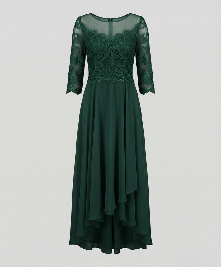 Elegant women's evening dress