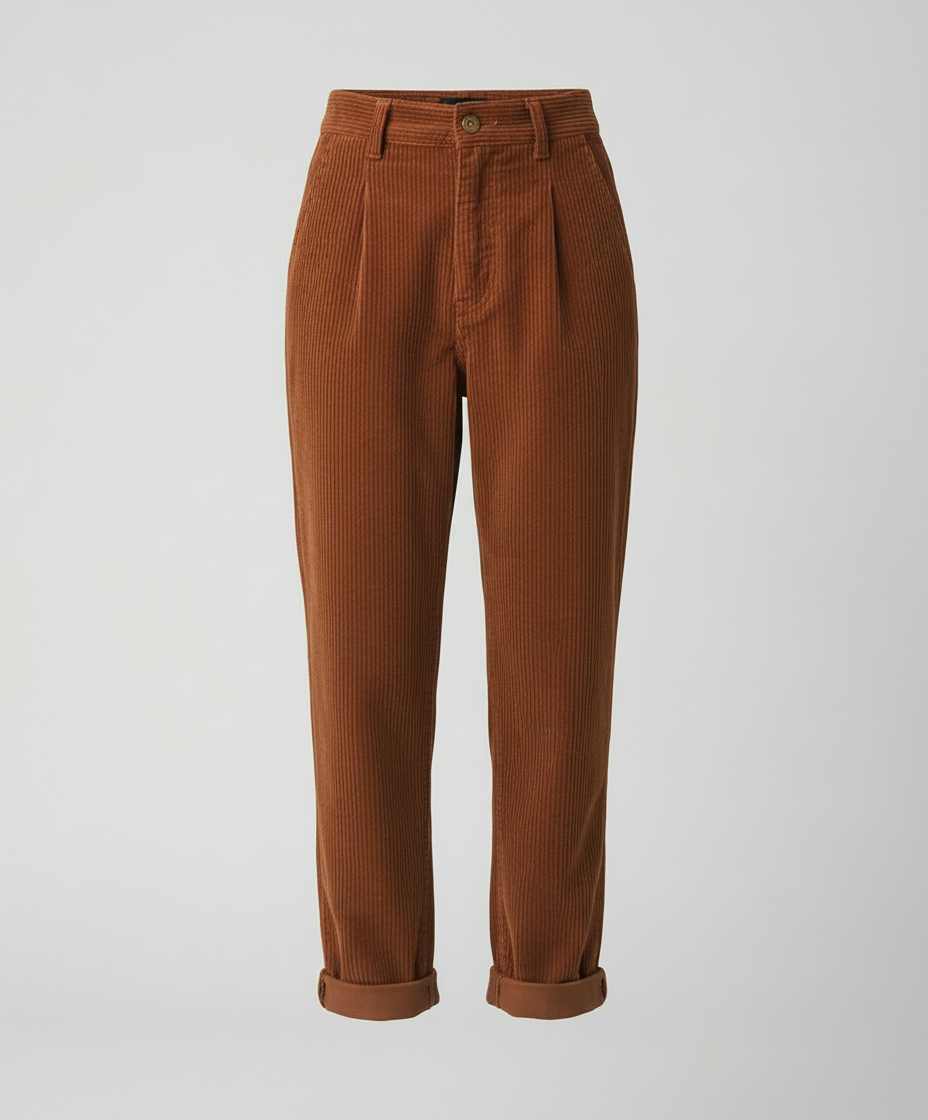 Casual Comfort Cord Pants Women | Mune Fashion