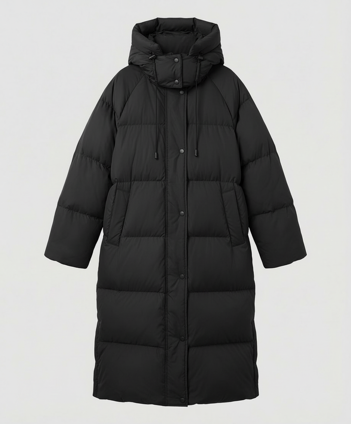 Long Puffer Jacket Women Winter
