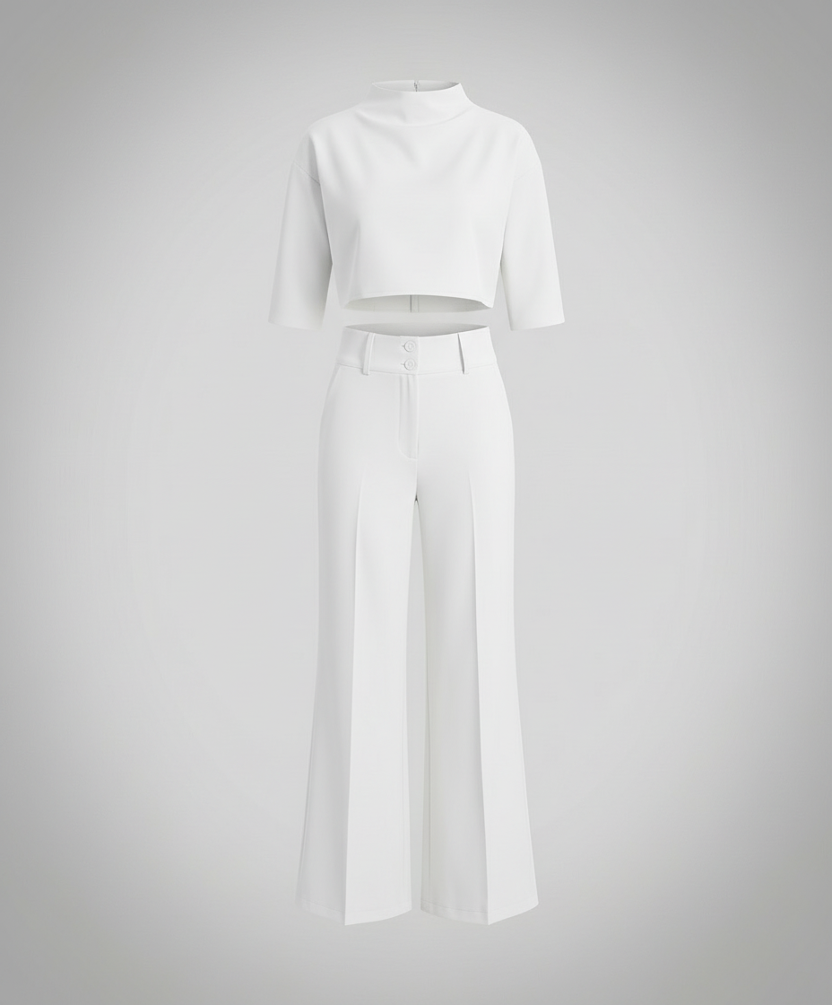 Tailored Autumn Pants Set Women | Heidi-Mode