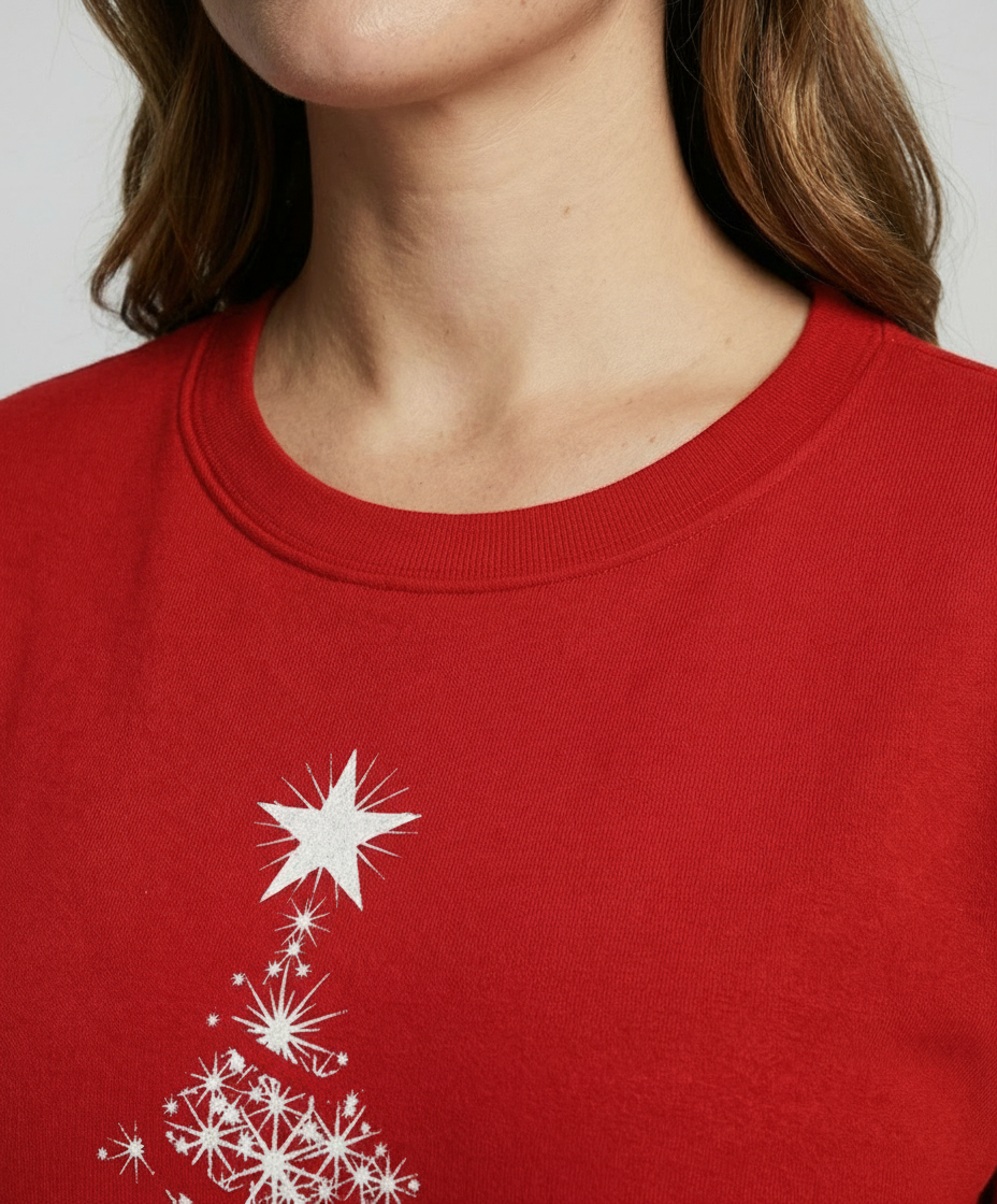 Cozy festive sweater women winter