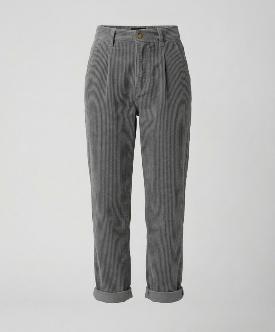 Casual Comfort Cord Pants Women | Mune Fashion