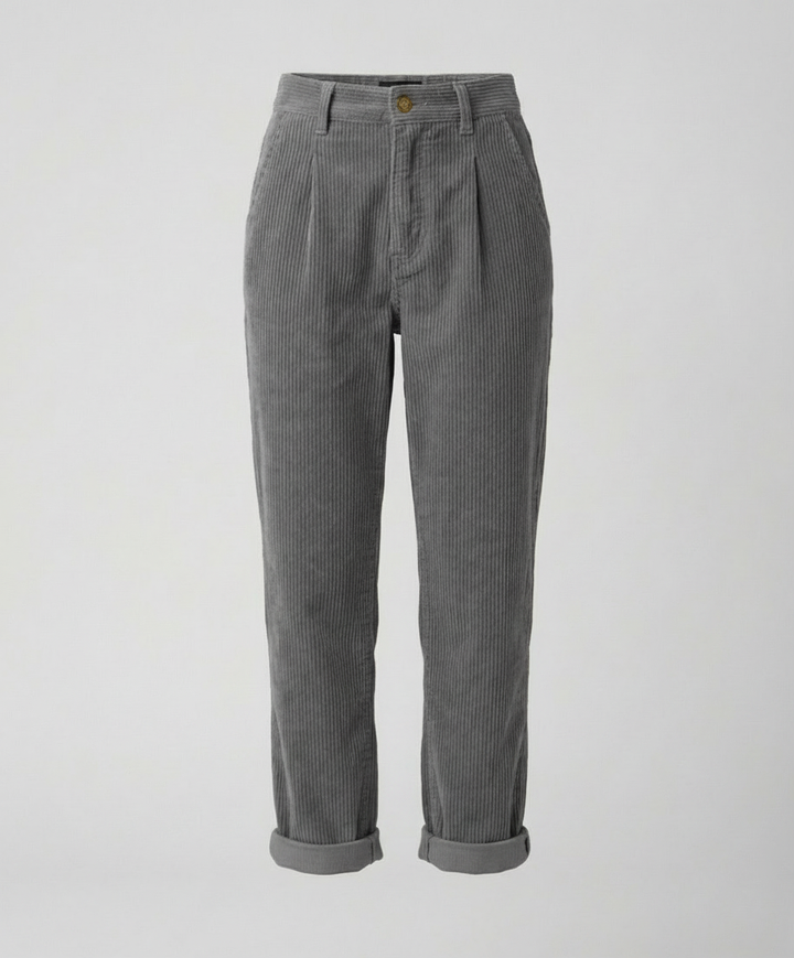 Casual Comfort Cord Pants Women | Mune Fashion