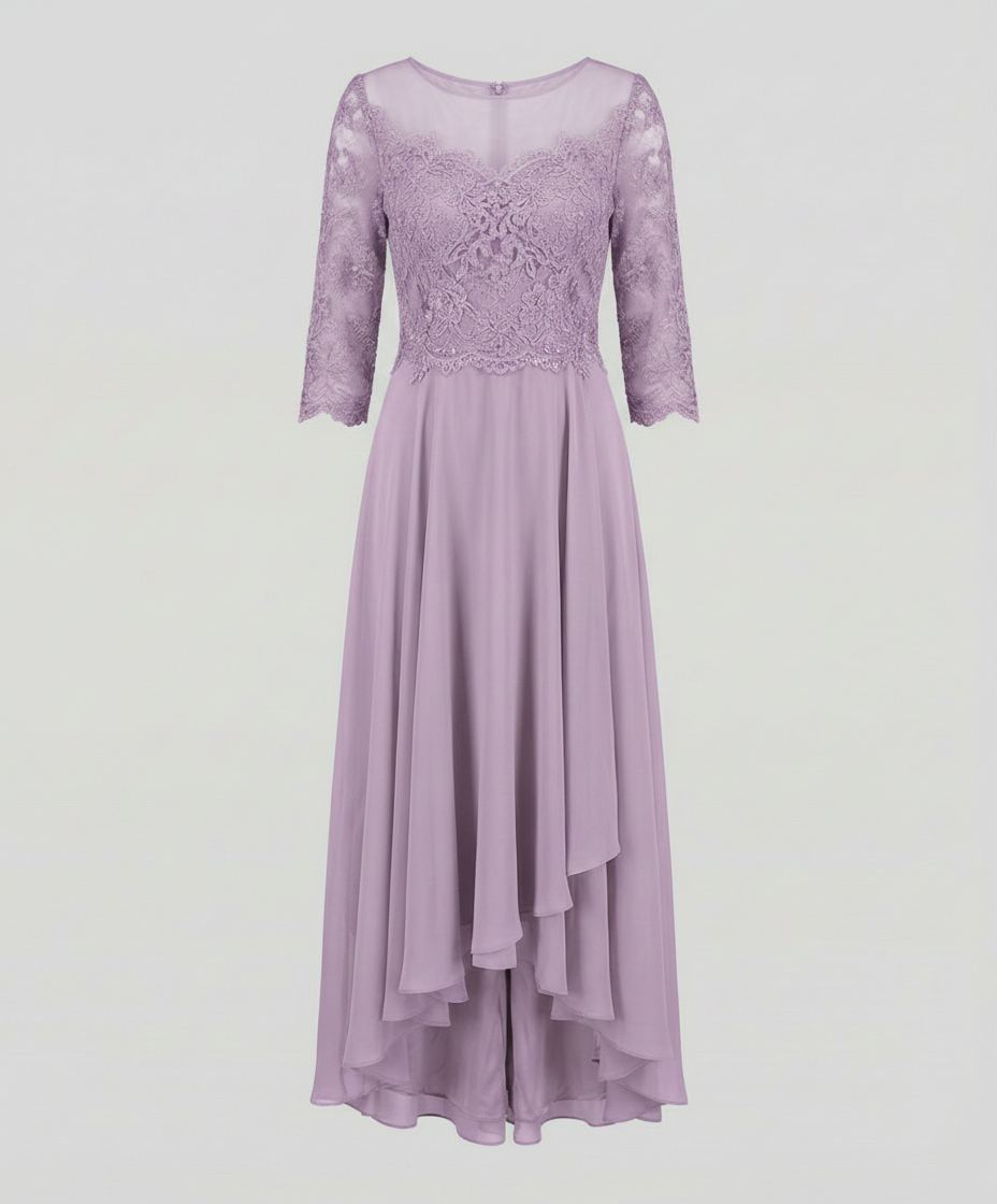 Elegant women's evening dress