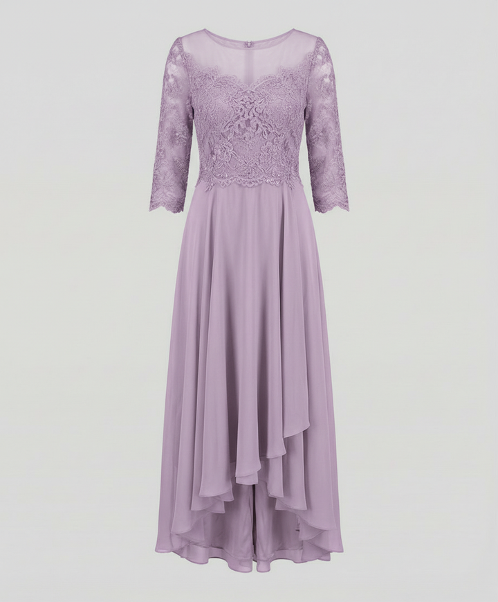 Elegant women's evening dress