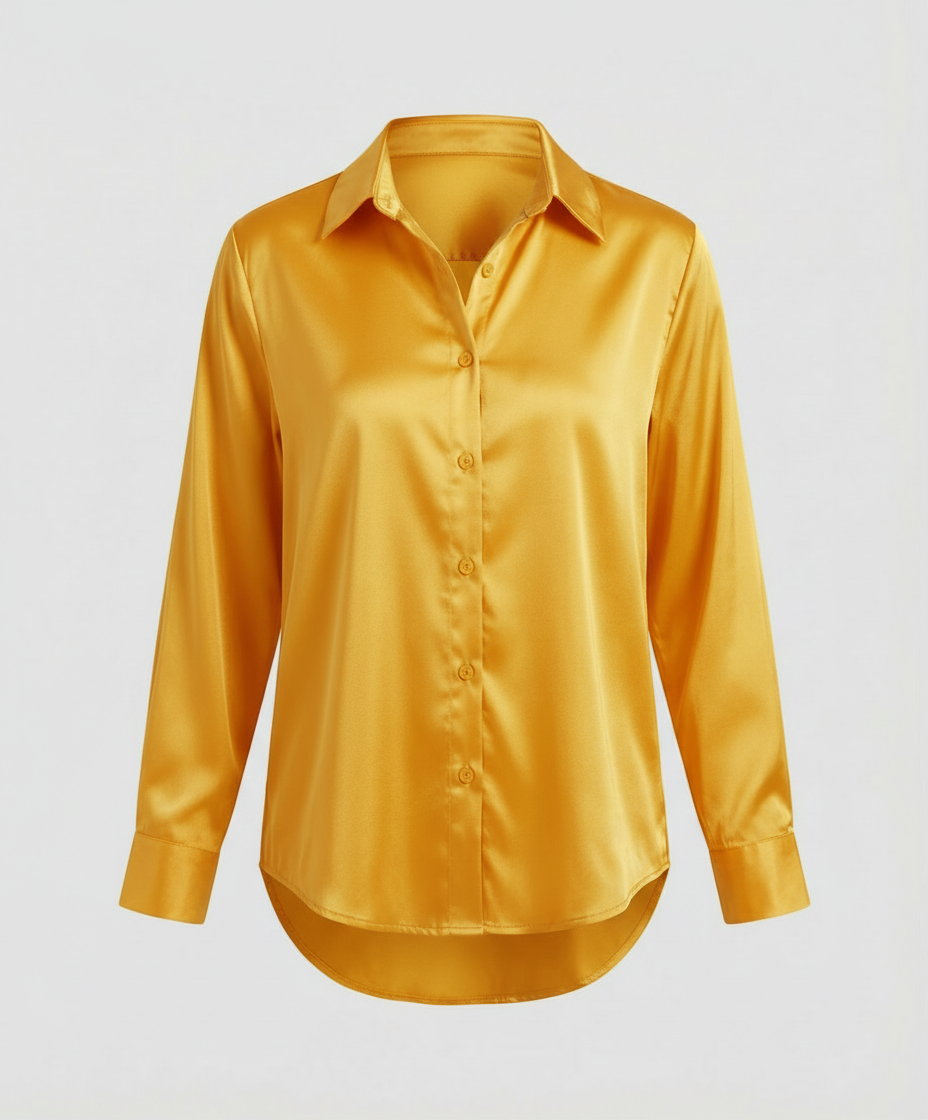 Elegant Long Sleeve Shirt Men Stylish