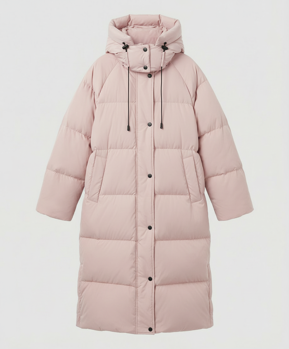 Long Puffer Jacket Women Winter