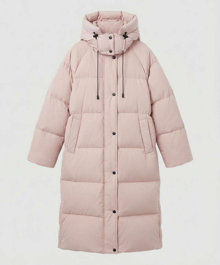 Long Puffer Jacket Women Winter