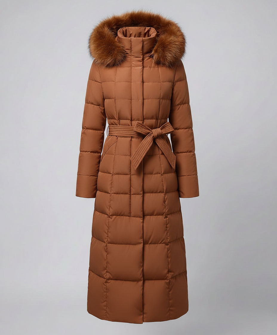 Elegant Long Winter Coat Women