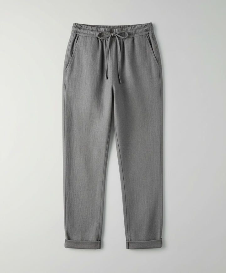 Airy women's linen trousers summer
