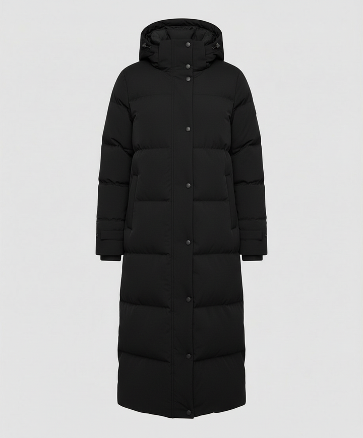 Long Plus Size Down Coat