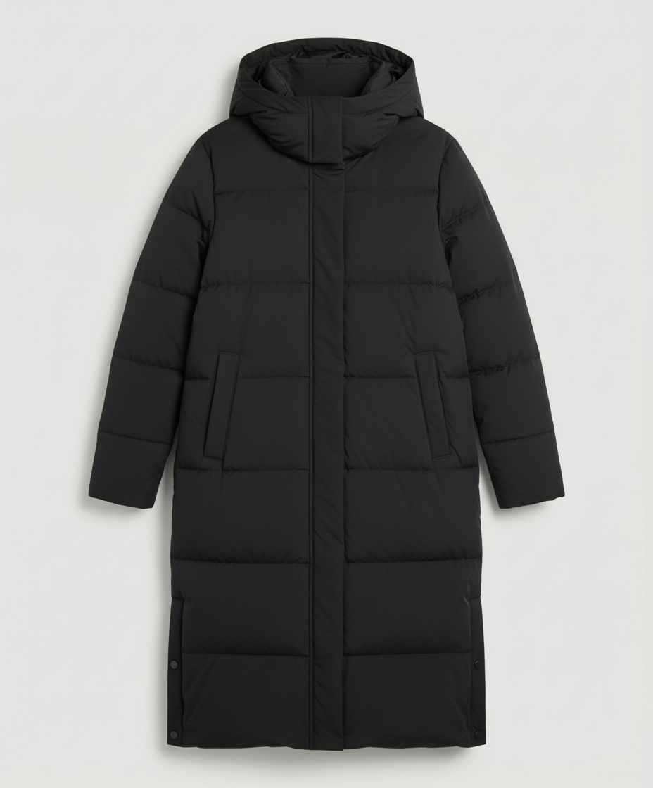 Elegant Windproof Winter Jacket Women