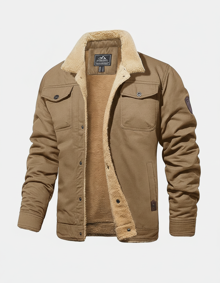 Light Winter Bomber Jacket Men