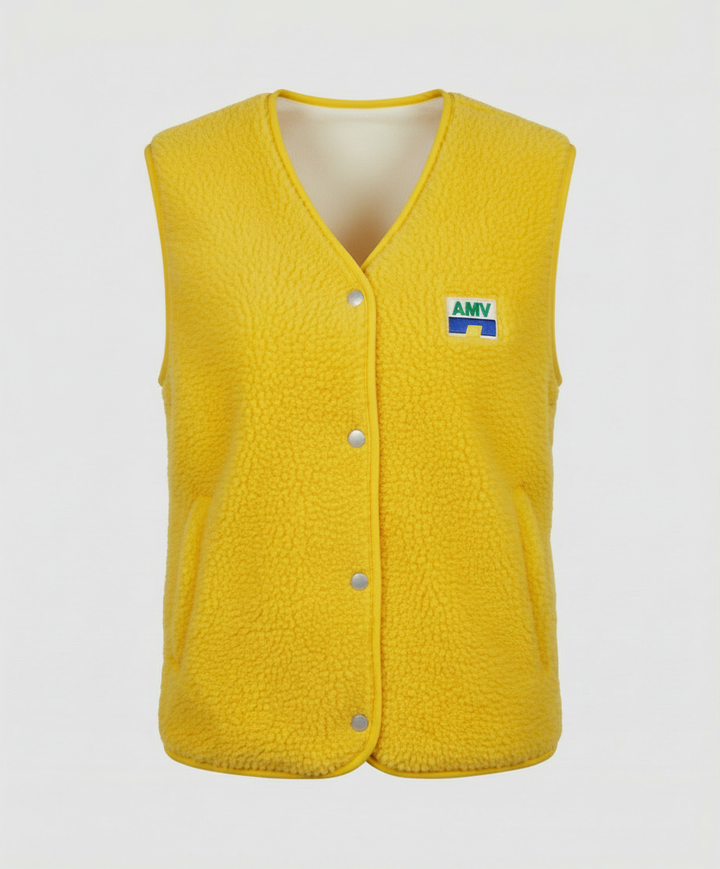Women's Waistcoat Button Closure