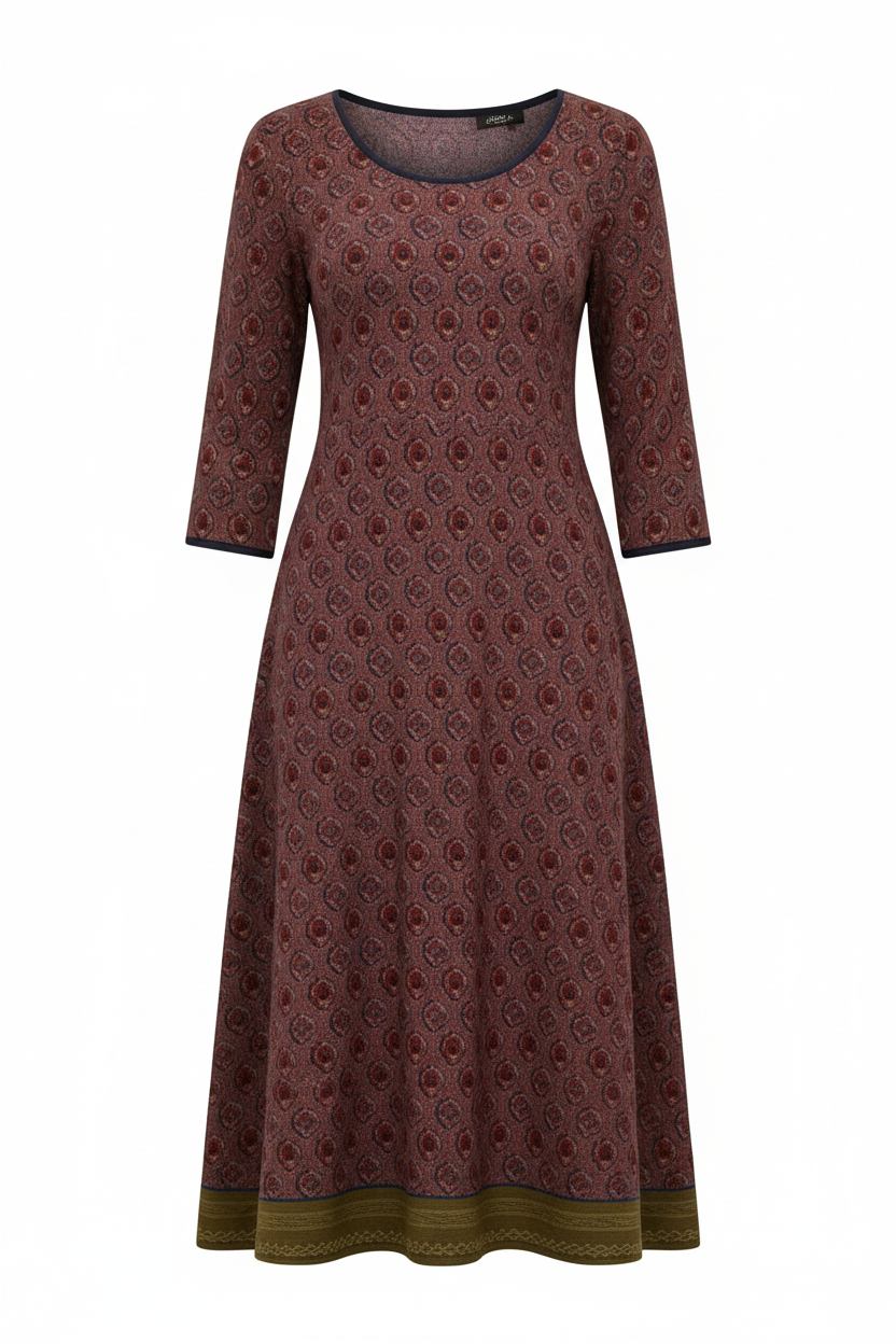 Boho Elegant Midi Dress Women | Mune Fashion