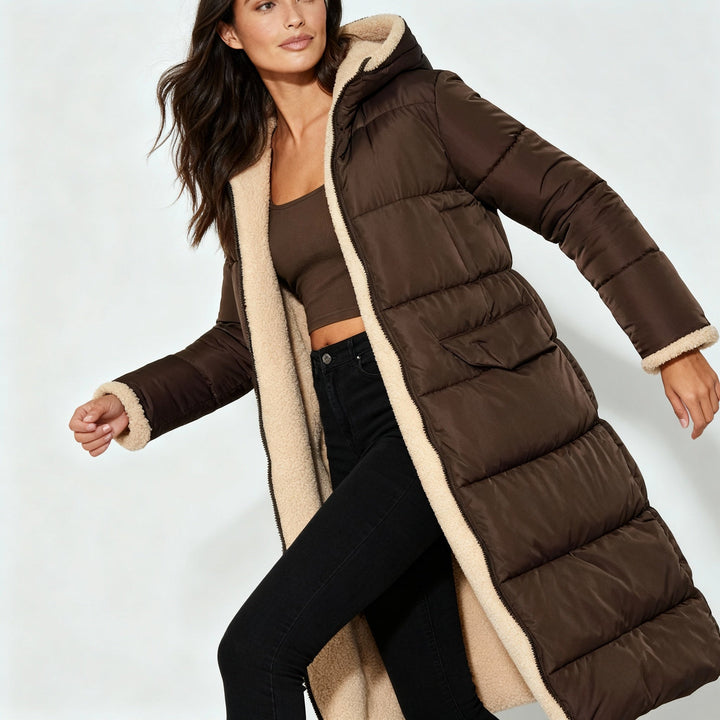 Reversible winter jacket comfort
