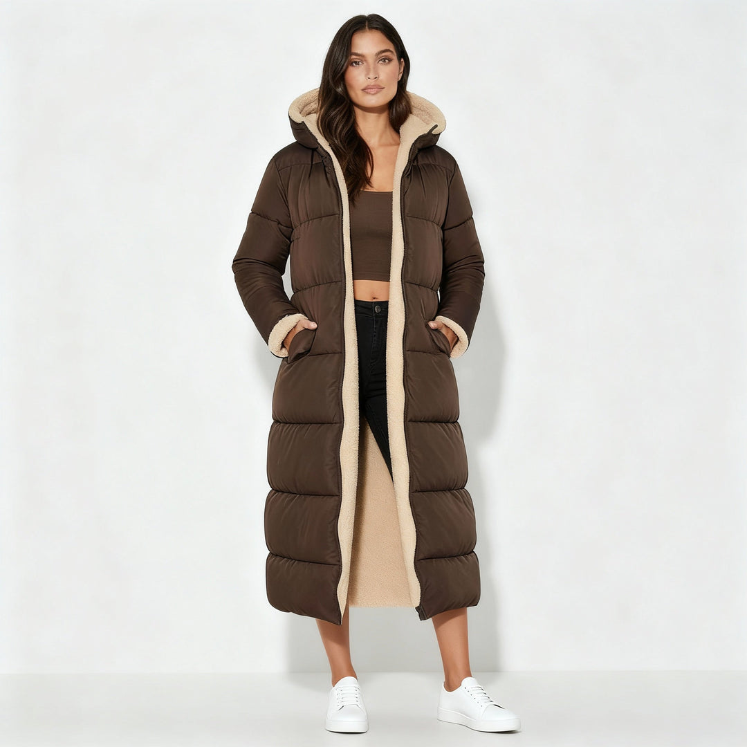 Reversible winter jacket comfort