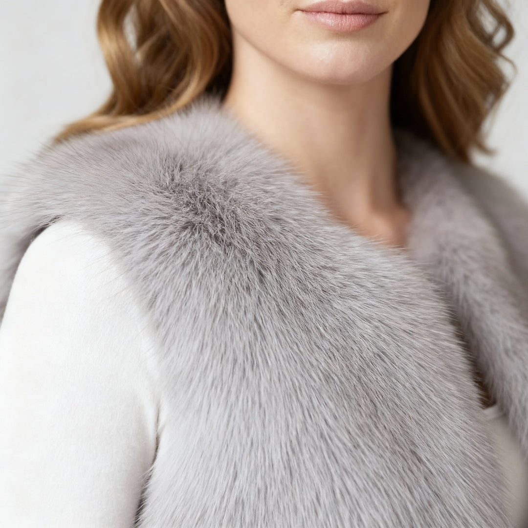 Women's Vest Luxury and Warmth for Cold Days