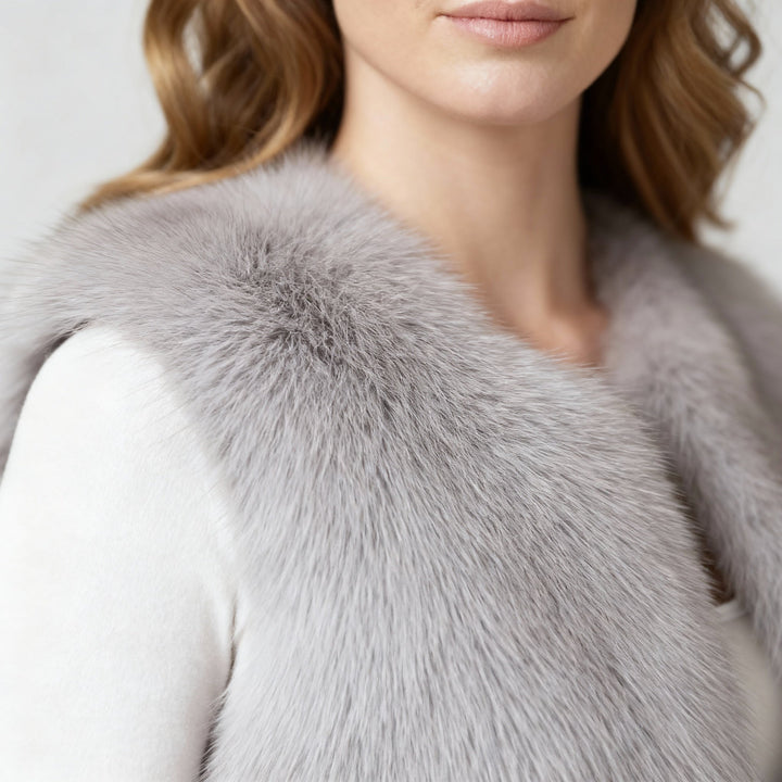 Women's Vest Luxury and Warmth for Cold Days