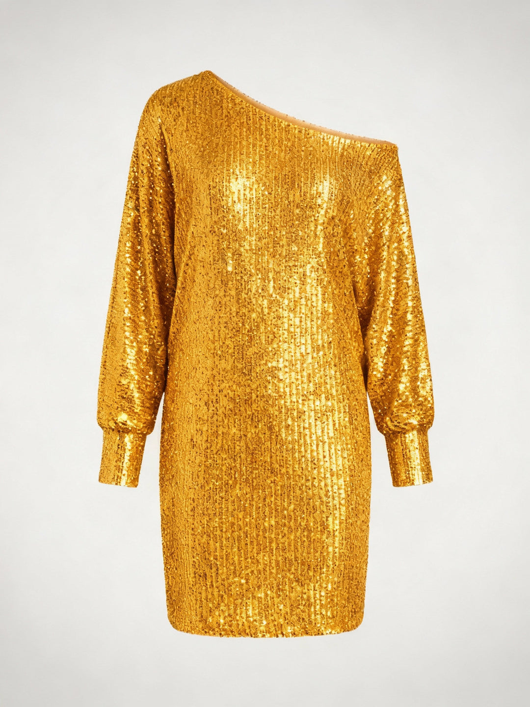 Glamorous Contrast Sequin Dress Women
