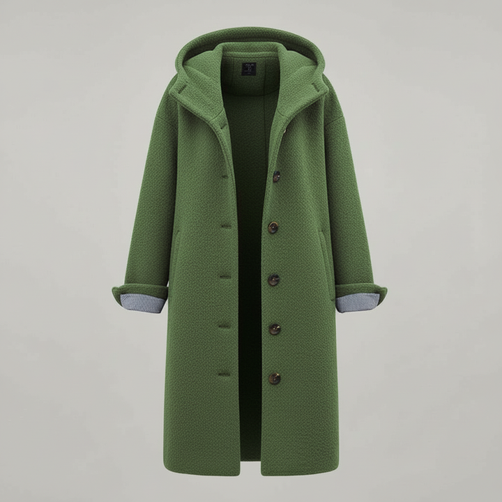 Elegant Winter Coat Women Comfort Long Coat Fleece