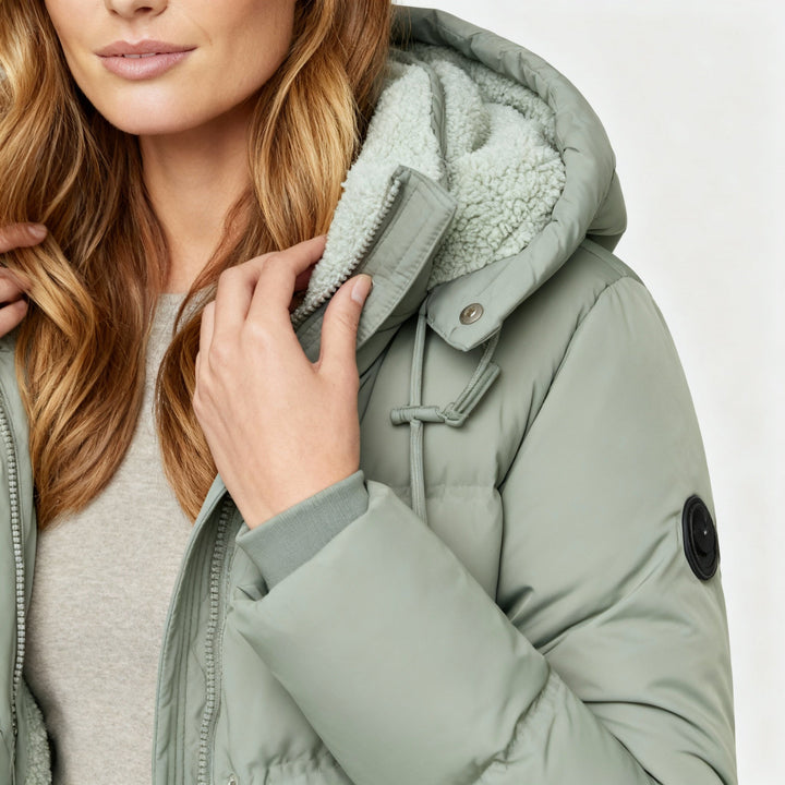 Luxurious Insulated Jacket Women Comfort Warm Jacket Cotton