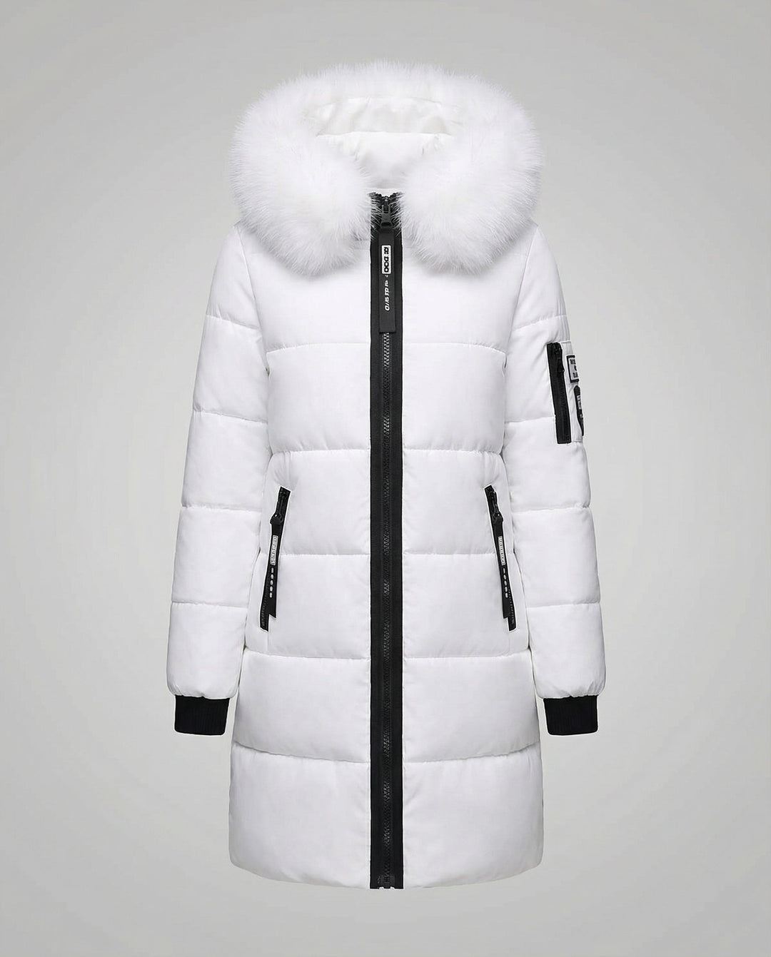 Windproof Women's Puffer Coat Warm