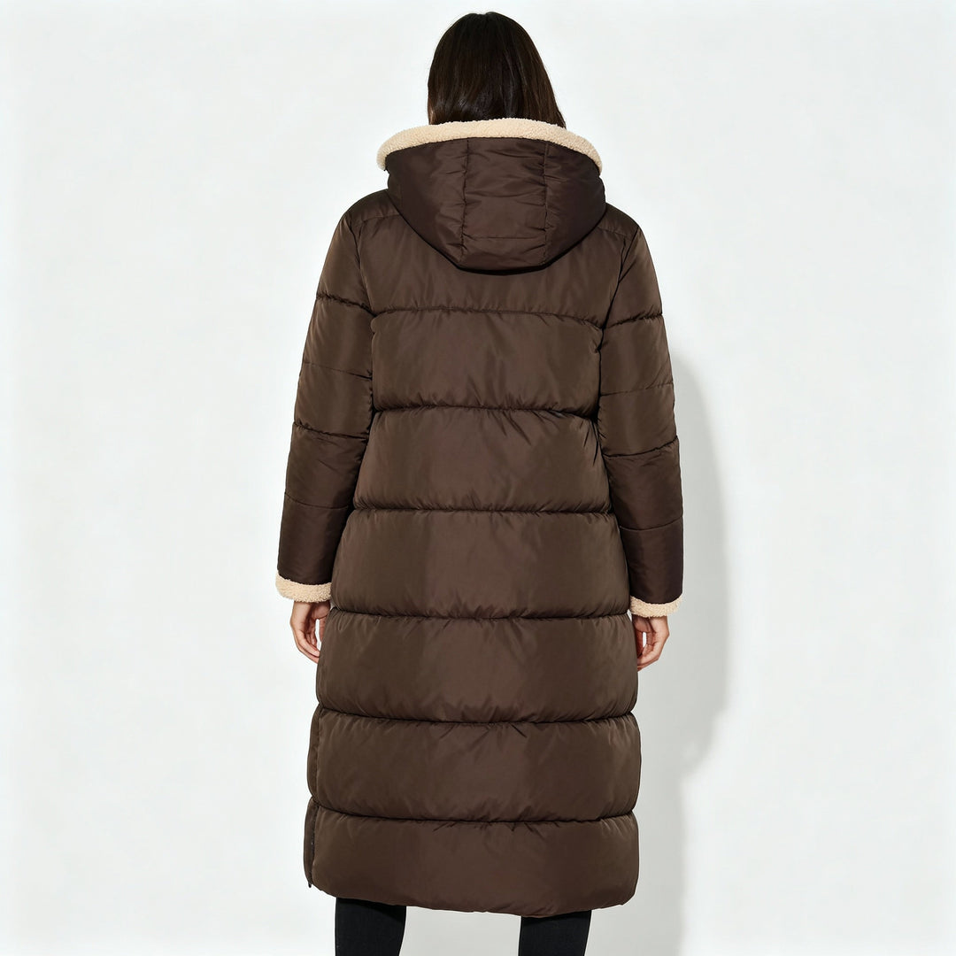Reversible winter jacket comfort