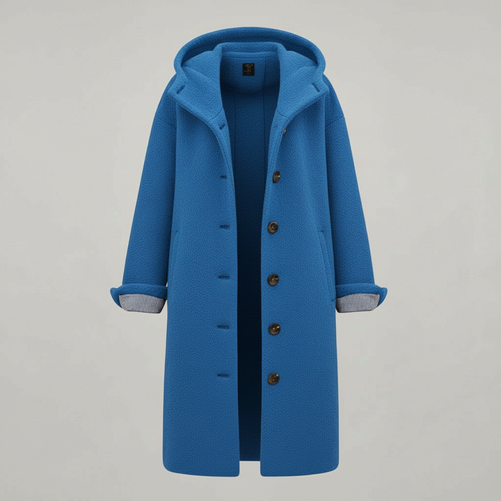 Elegant Winter Coat Women Comfort Long Coat Fleece
