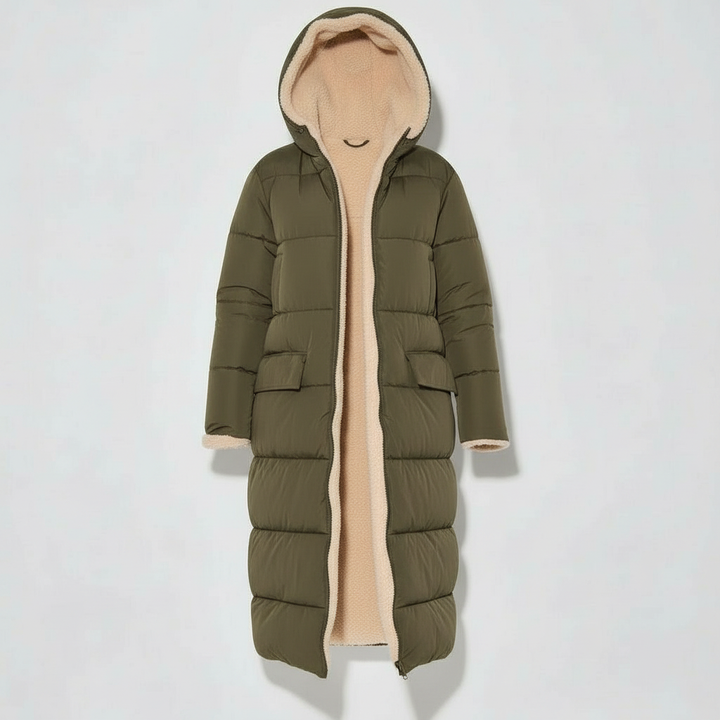 Reversible winter jacket comfort