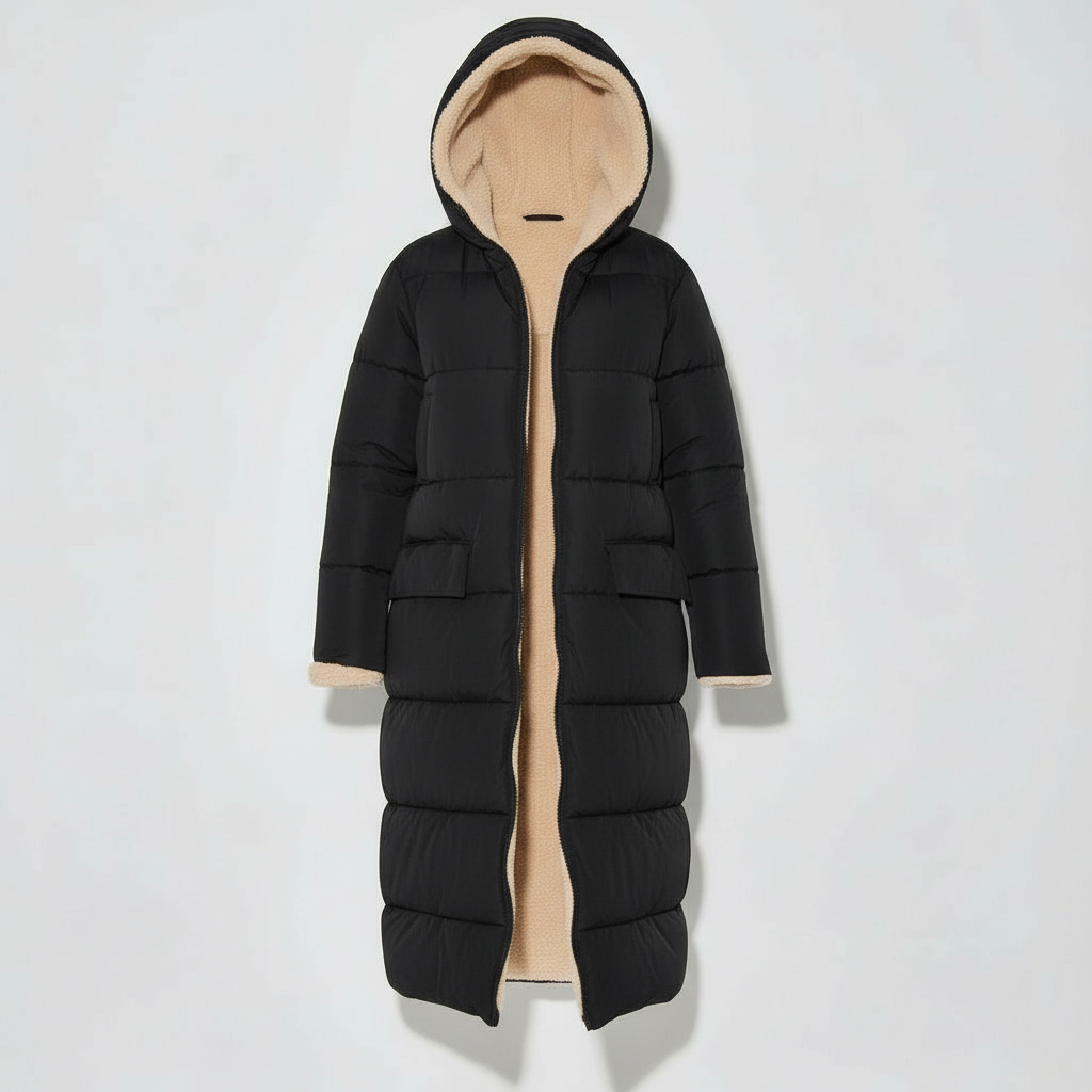 Reversible winter jacket comfort