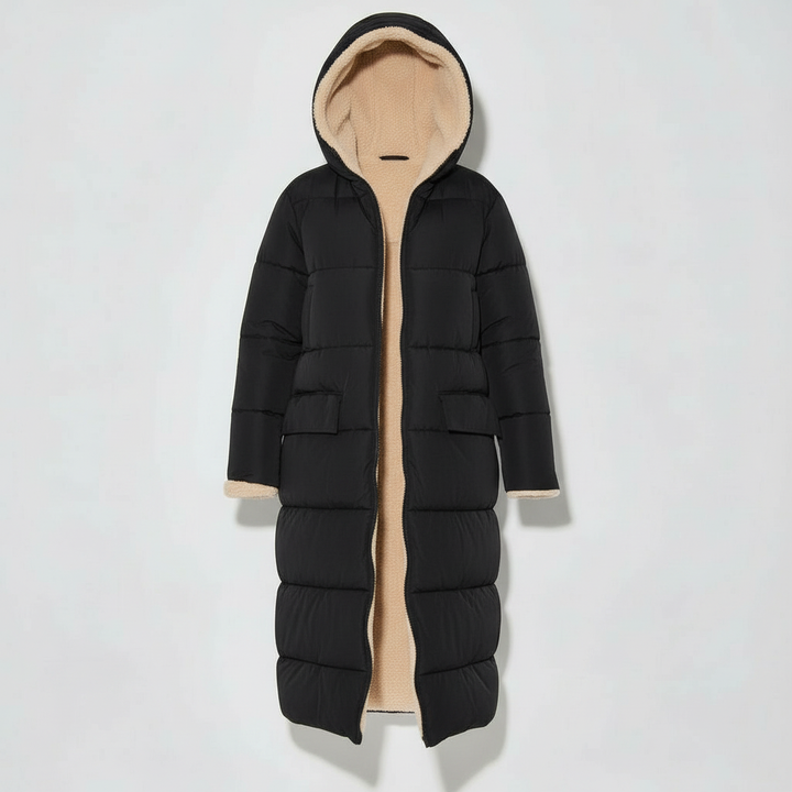 Reversible winter jacket comfort