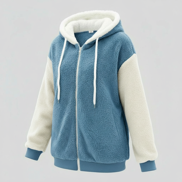 Extra warm teddy hooded sweater